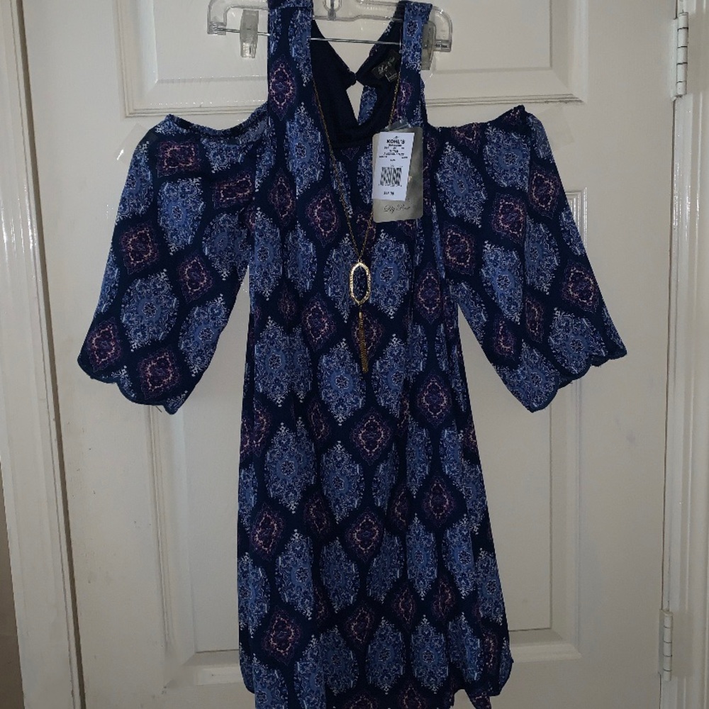 Lily Rose Brand Cut Out Shoulder sundress